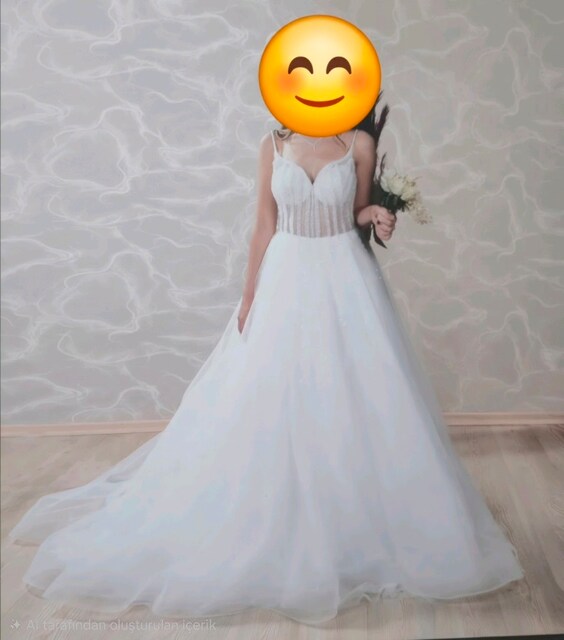 2. El Gelinlik 36 38 beden