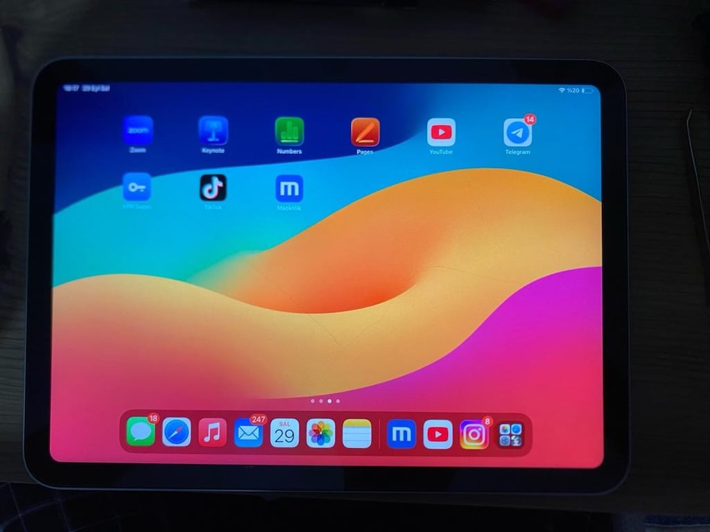 İpad 10.nesil 256 gb temiz - 2