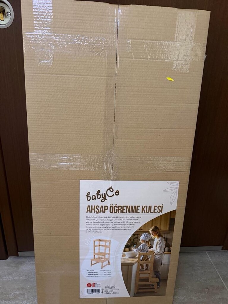 Ahşap Çocuk Öğrenme Kulesi - 2