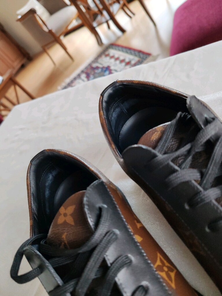 ORJİNAL LOUİS VUİTTON MATCH UP MONOGRAM SNEAKER SPOR AYAKKABI VİP LÜKS - 3