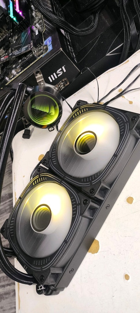 rampage 240 mm argb AMD uyumlu sıvı soğutma tertemiz - 4