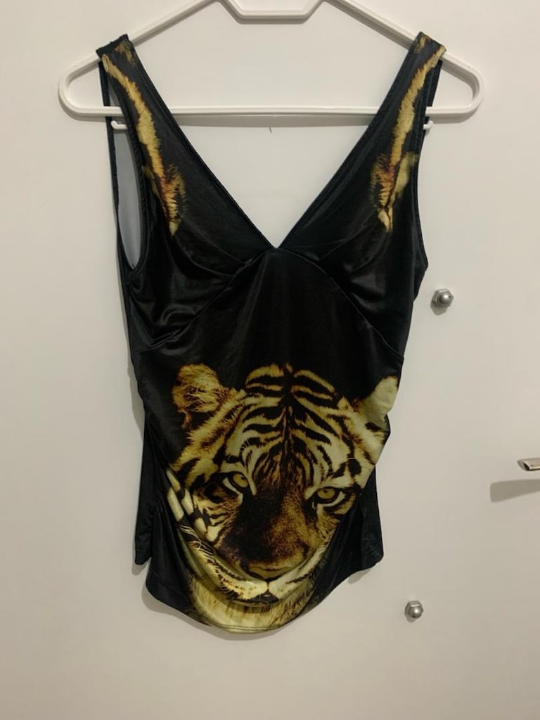 Orijinal Roberto Cavalli L beden Bluz - 11