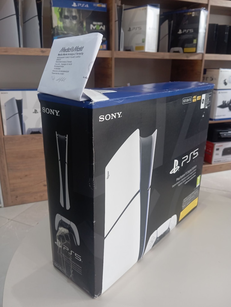 17 AY BİLKOM SONY TÜRKİYE GERÇEK GARANTİLİ PS5 SLİM DİGİTAL ŞOK SİYAT - 3