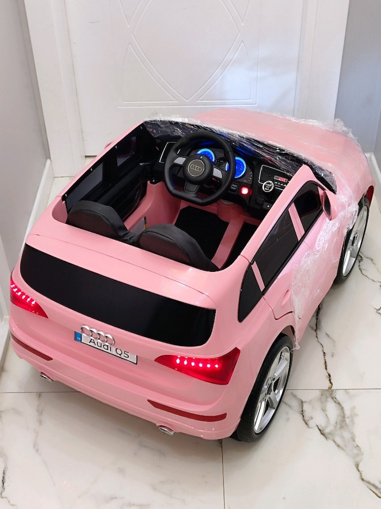 SIFIR 2 YIL GARANTİLİ AUDİ Q5 KUMANDALI 12VOLT ÇİFT MOTOR AKÜLÜ ARABA - 4