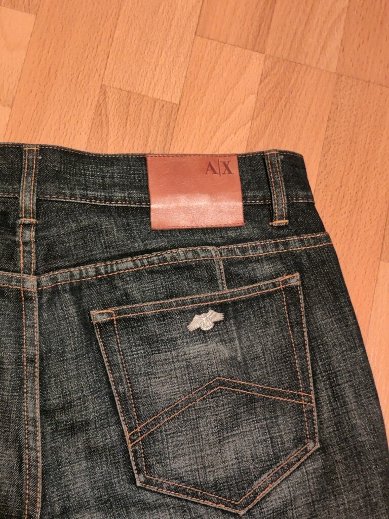 ORİJİNAL ARMANİ SELVEDGE KOT - 4
