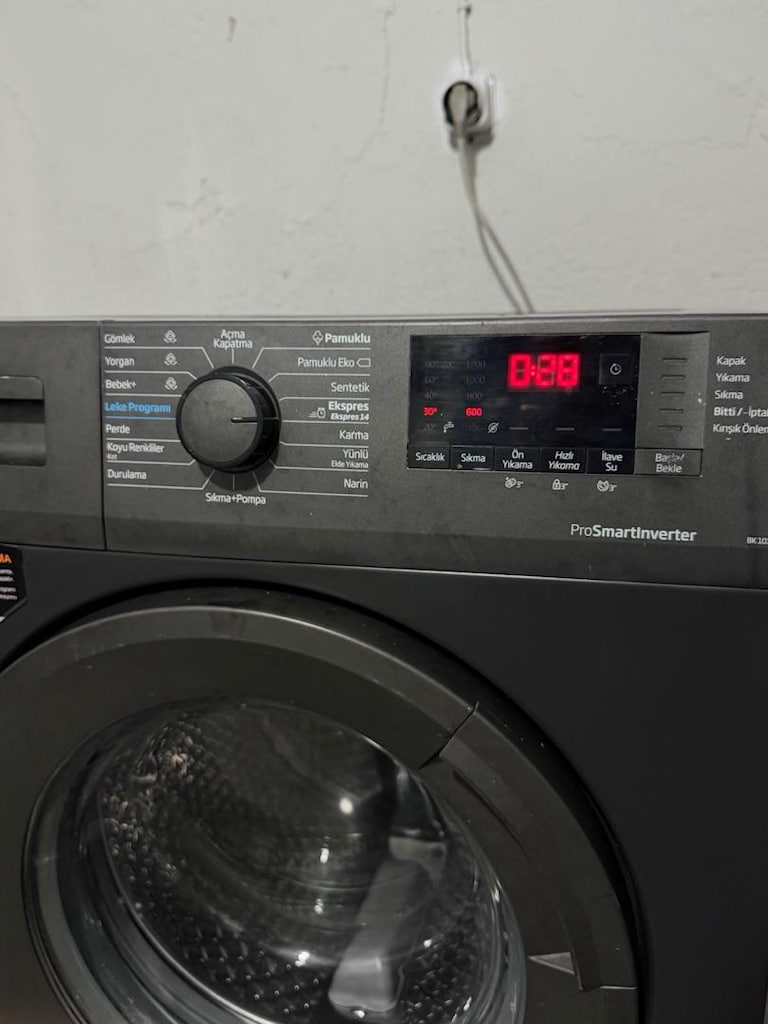 Beko 10 kg 1200 devir çamaşır makinası yeni - 3