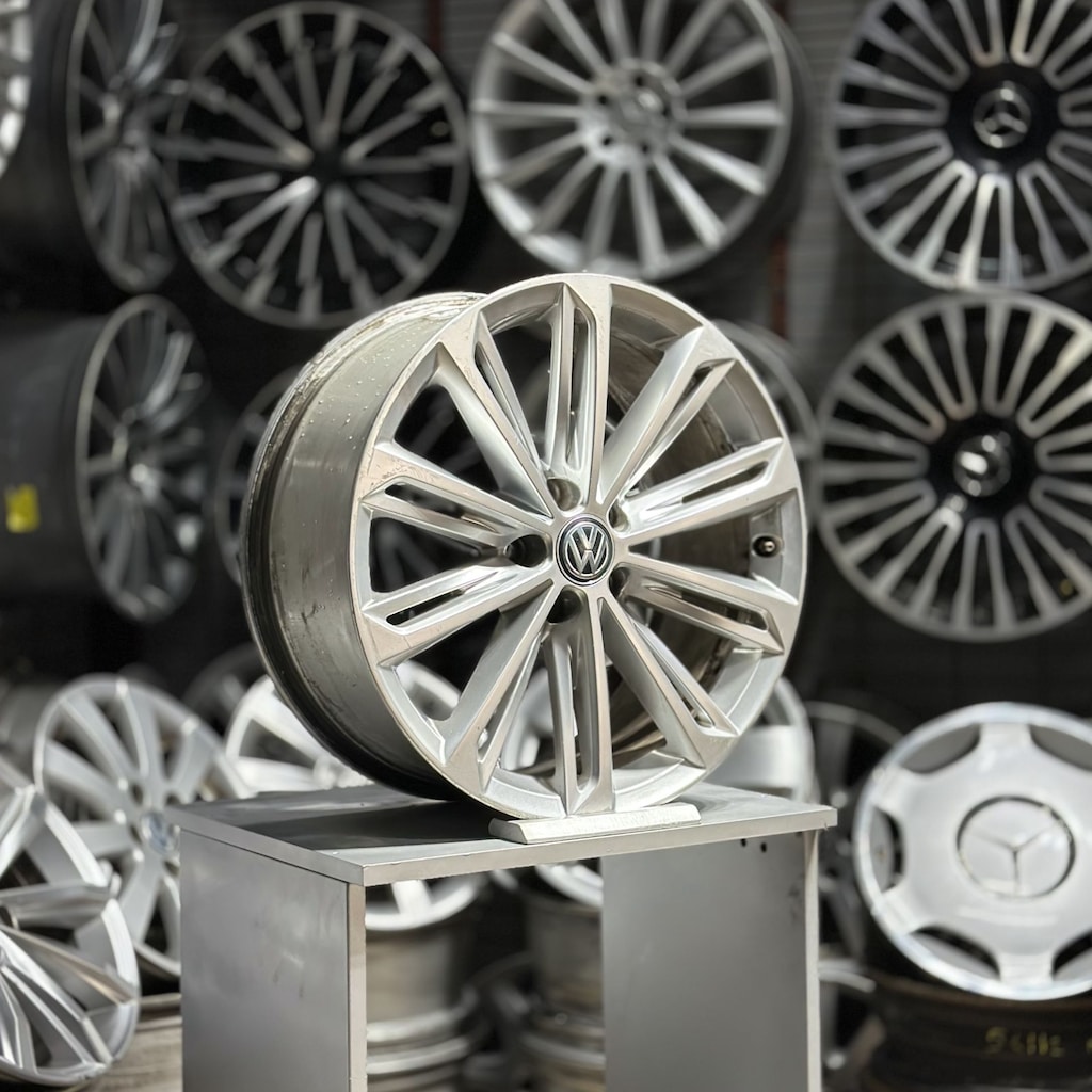 ORİJİNAL 19 inç 5x112 Passat R-Line Jant Takımı 2. El - 2
