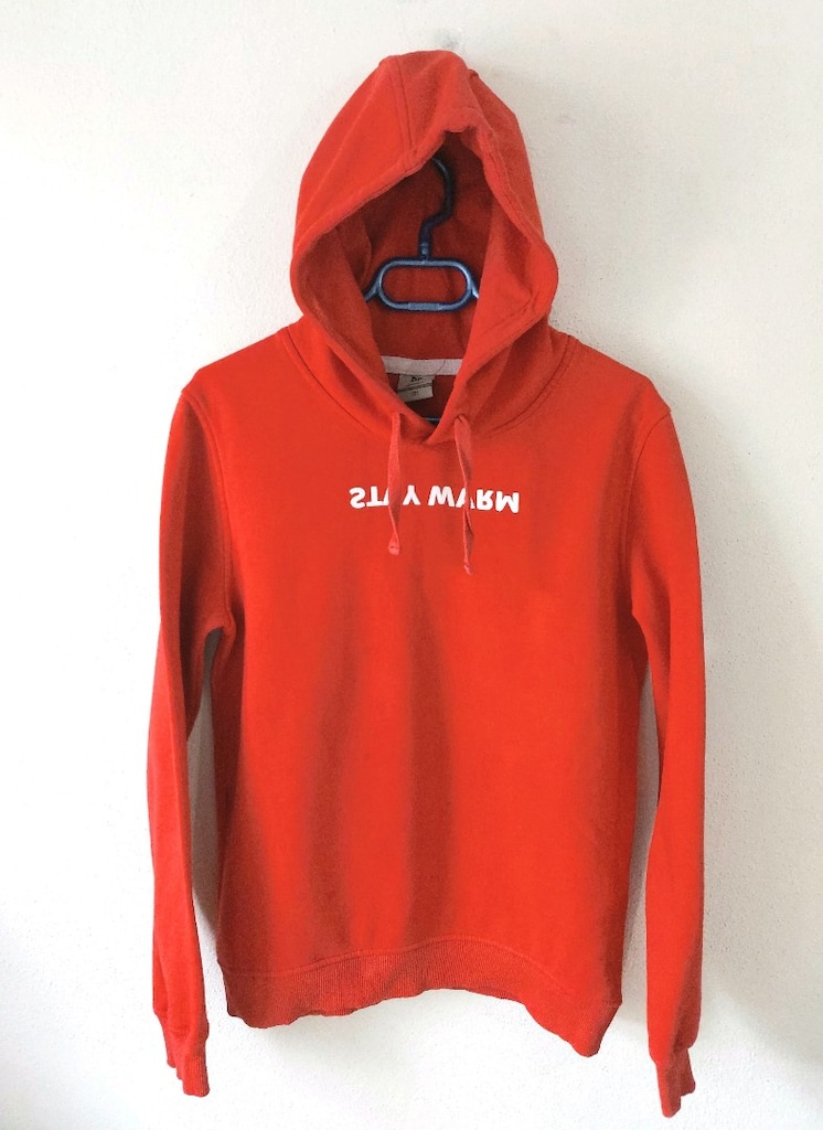 Defacto mat kırmızı unisex hoodie&sweatshirt