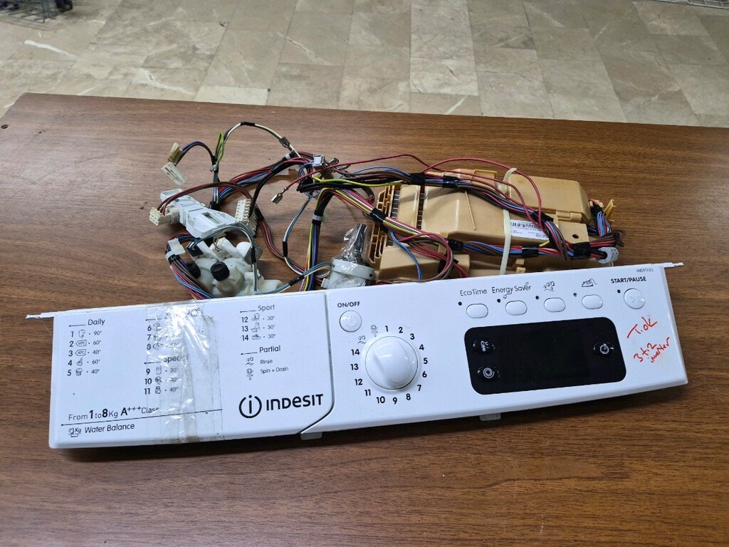 INDESIT IWE81283 Çamaşır Makinesi Anakart Kablo Tesisatı Özduryedekpar - 5