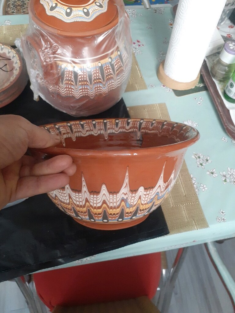 bulgaristan folklor yemek takimi - 2