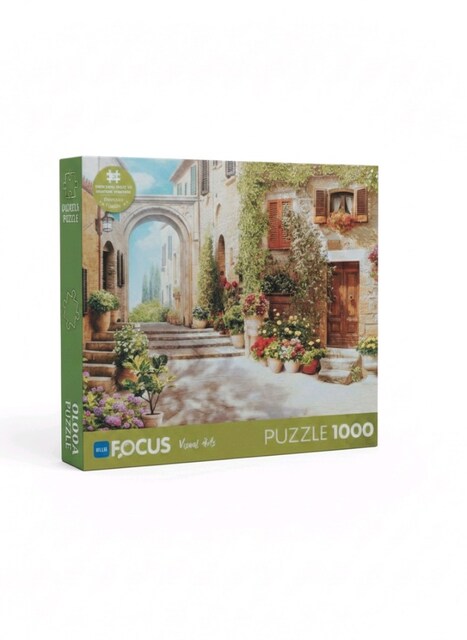 Blue Focus 1000 Parça Puzzle - İtalyan Sokağı (Sıfır Ayarında)