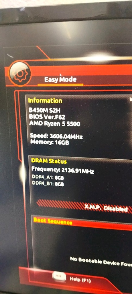 GA B450 +R5 5500+AMD CPU FAN SET - 7