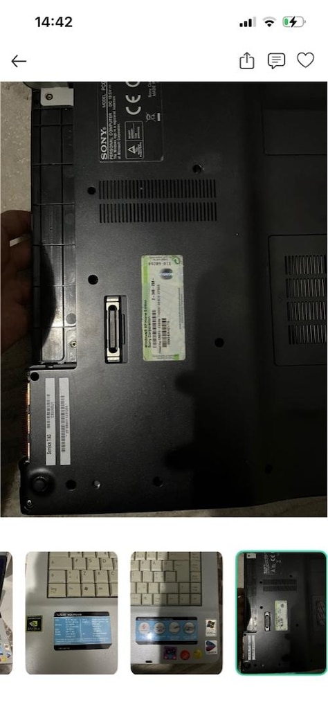 Sony Leptop Temiz Çalışır durumda - 7