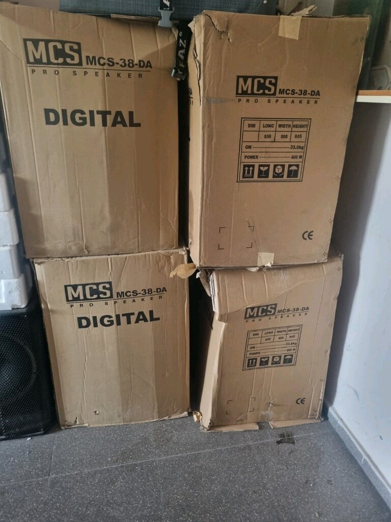 4 adet mcs 38 da aktif hoparlör - 2