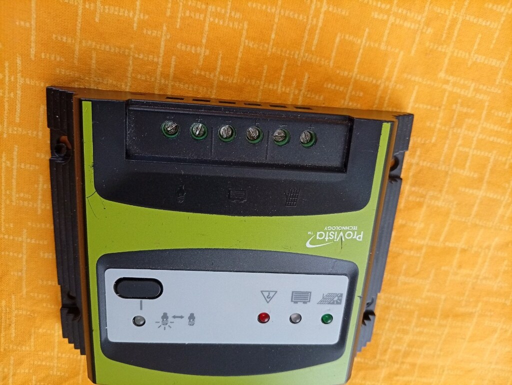 Solar şarj kontrol cihazı ikinci el PWM 10 amper 12 volt akü sistemi - 7