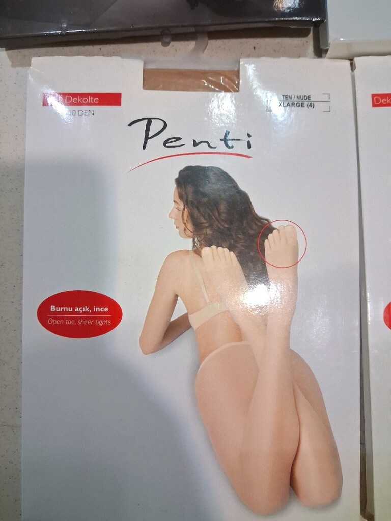 Penti kadın külotlu çorap ÜRÜN SİFİR - 4