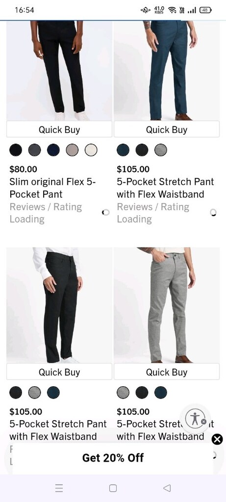 Kenneth Cole 32 Beden Kumaş Pantolon. - 5