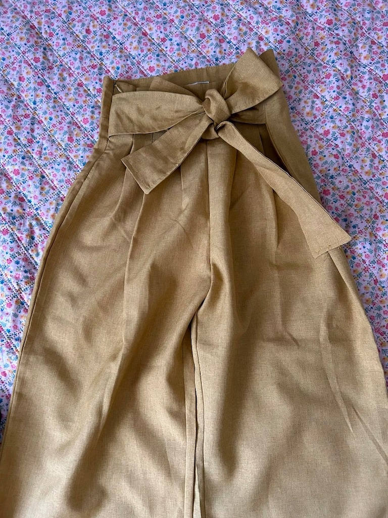 Hardal Bol Paça Pantolon