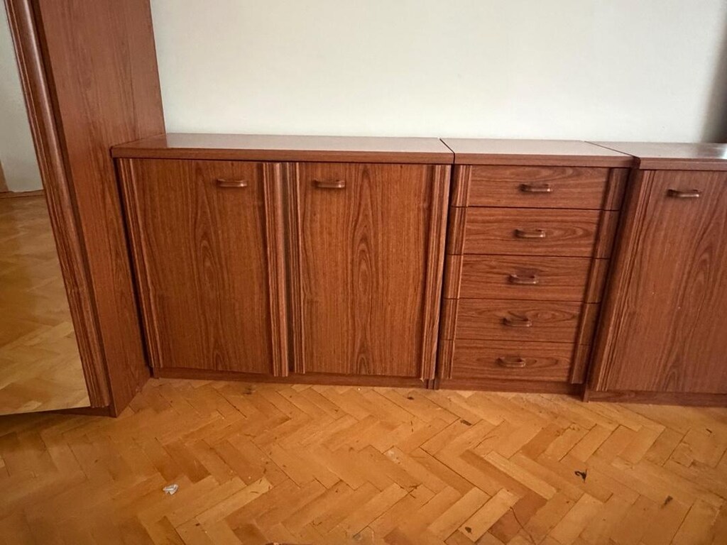 Çok temiz Yüklük tarzı köşeli elbise dolabı Her eve uyabilecek tasarım - 2