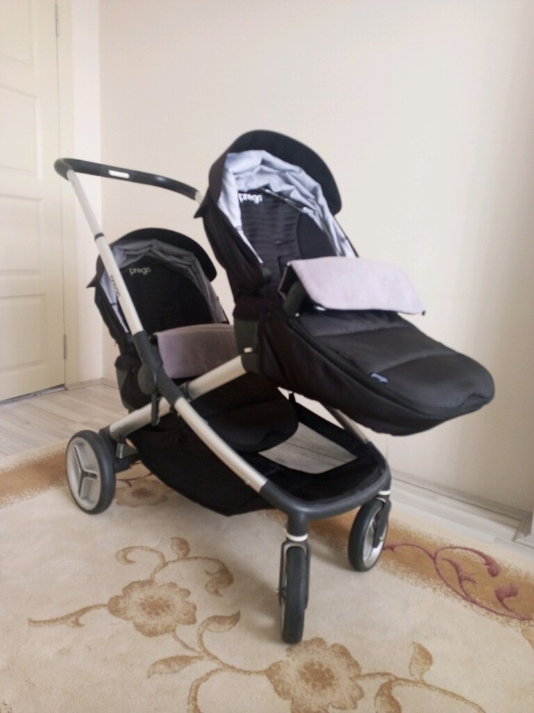 Prego İkiz Bebek Arabası – Çok Temiz Kullanılmış, Sorunsuz ve Kullanış - 8