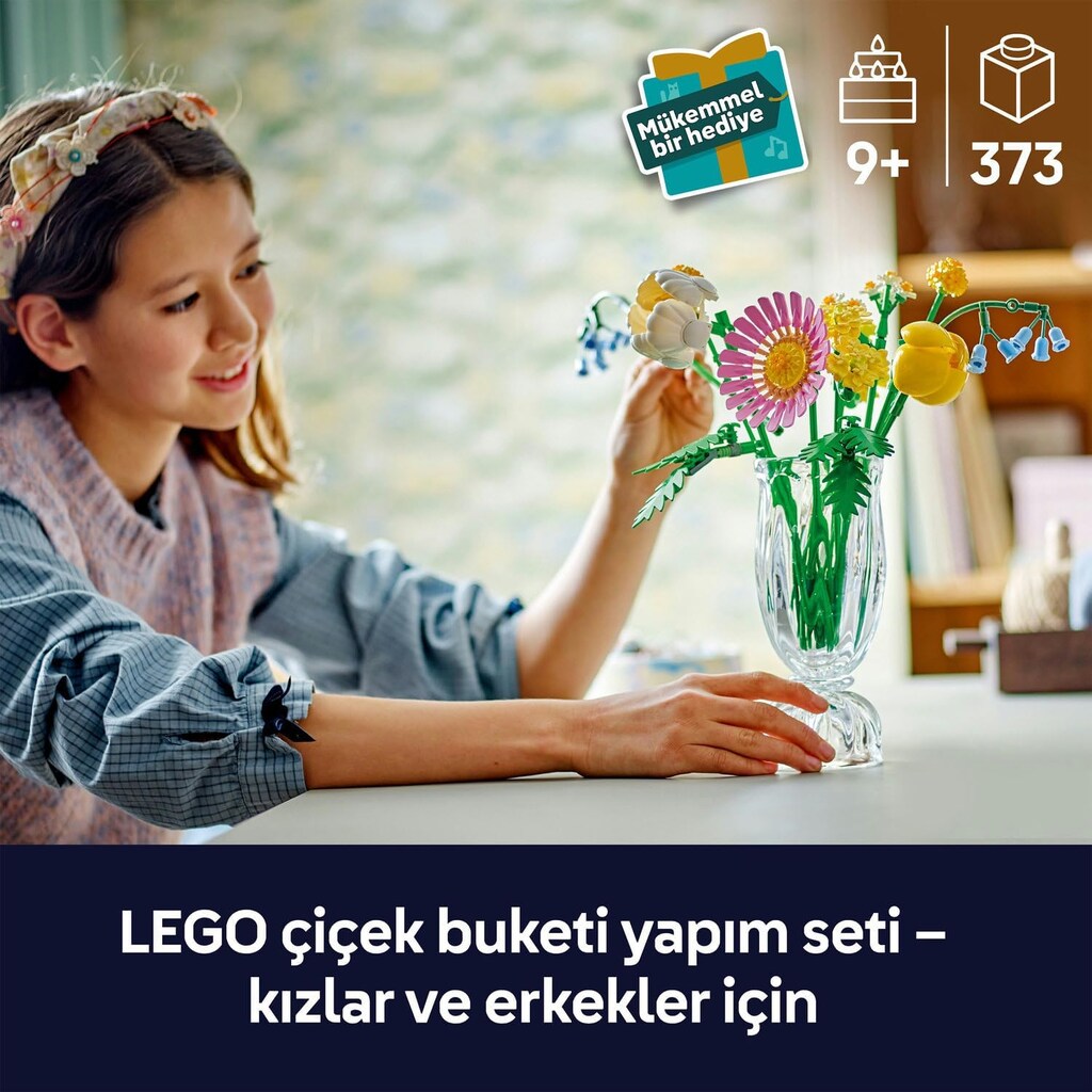 LEGO 10347 Botanicals Küçük Sarı Buket - 8