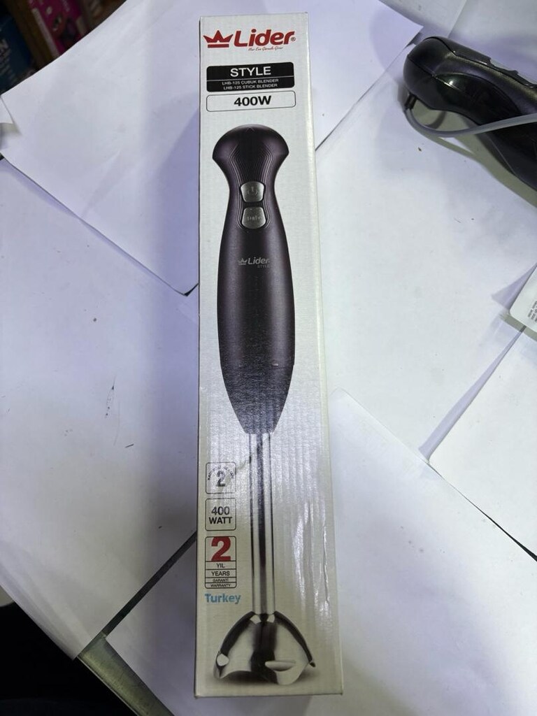 Lider Style 400W Çubuk Blender – Turbo Fonksiyon, Paslanmaz Çelik - 6