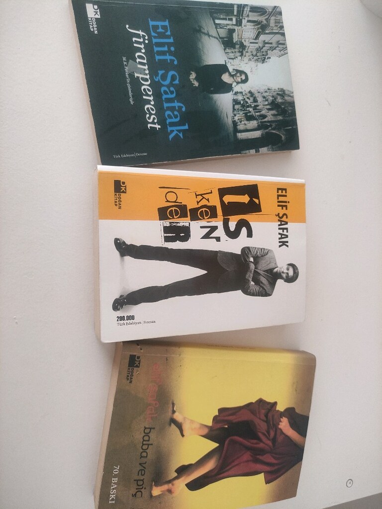 Elif Şafak 3 kitap - 2