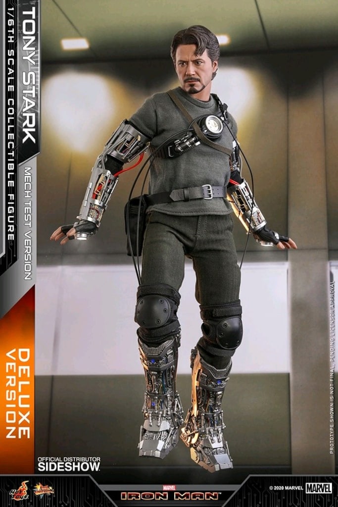 Hot Toys Tony Stark (Mech Test Deluxe Version - Special) MMS 582 - 3