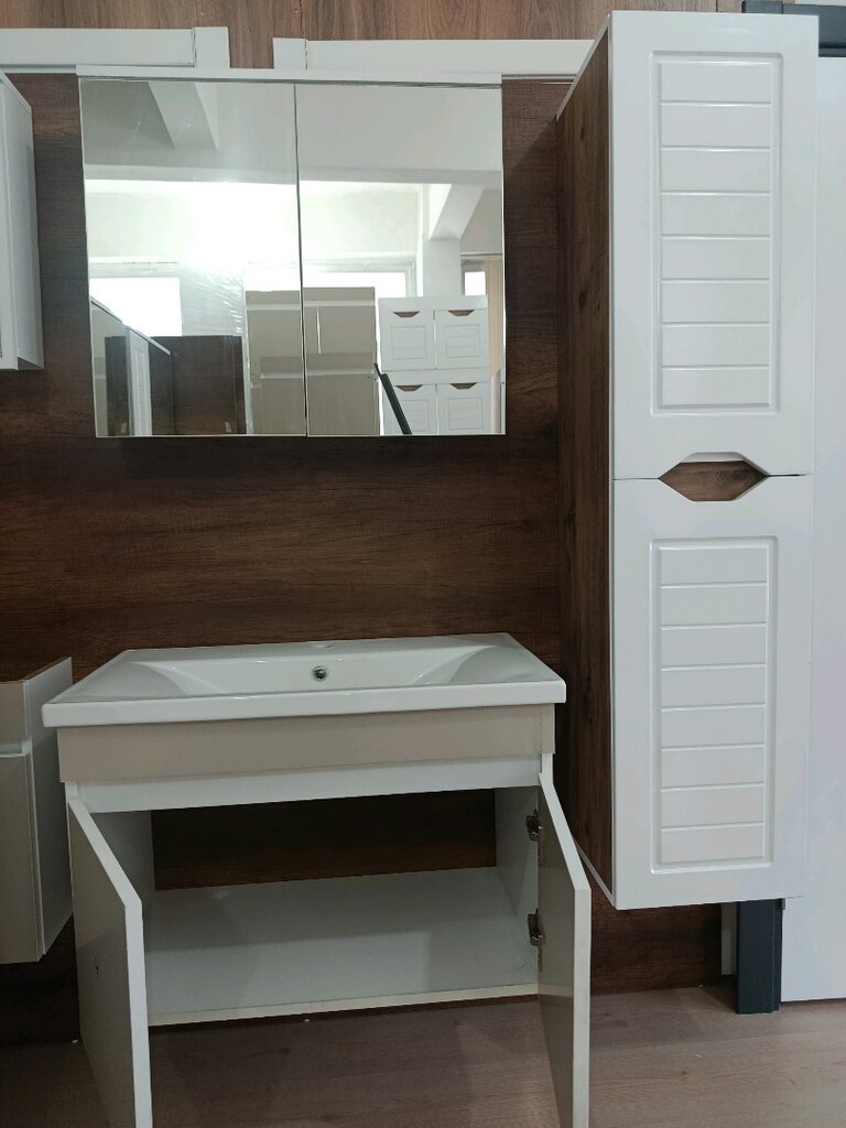 ALT UST 80LIK MDF BANYO &BALON KAPAK BOY DOLABI - 8
