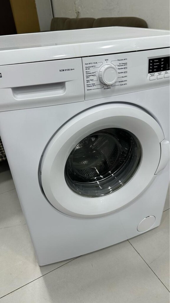 Seg 9 kg sıfır ayarında çamaşır makinesi - 2