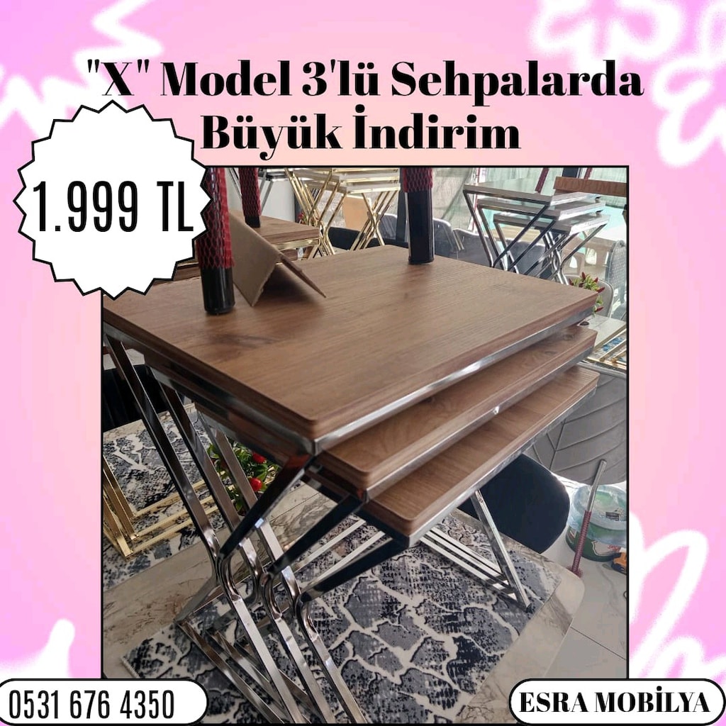 Zigon Sehpa Modellermiz Nakite Özel Fiyat Sadece - 10