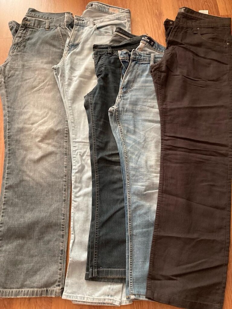13 adet hepsi orijinal erkek/kadın kot pantolonlar - 2