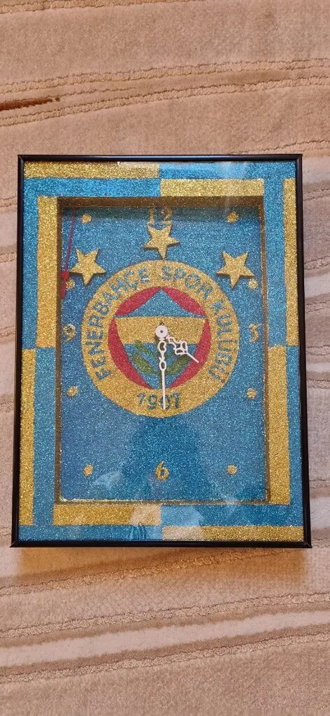 Fenerbahçeli duvar saati - 4