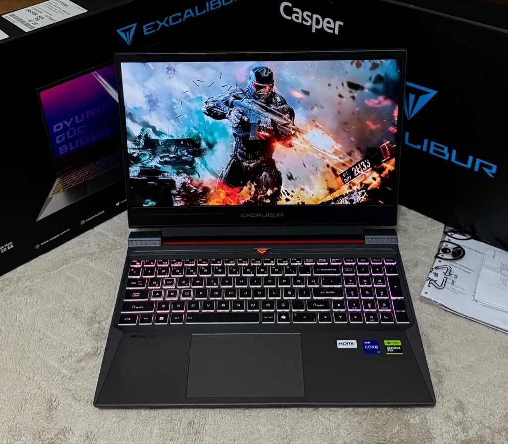 EXCALIBUR RTX 4060 SSD 1 TB TERTEMİZ - 2