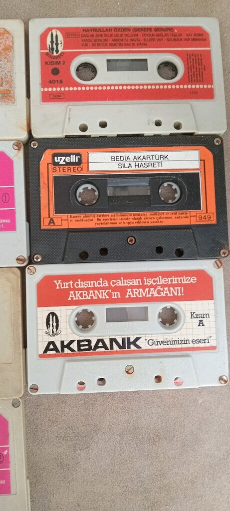 18 ADET ALMAN BASKI TÜRKÇE KASET - 6