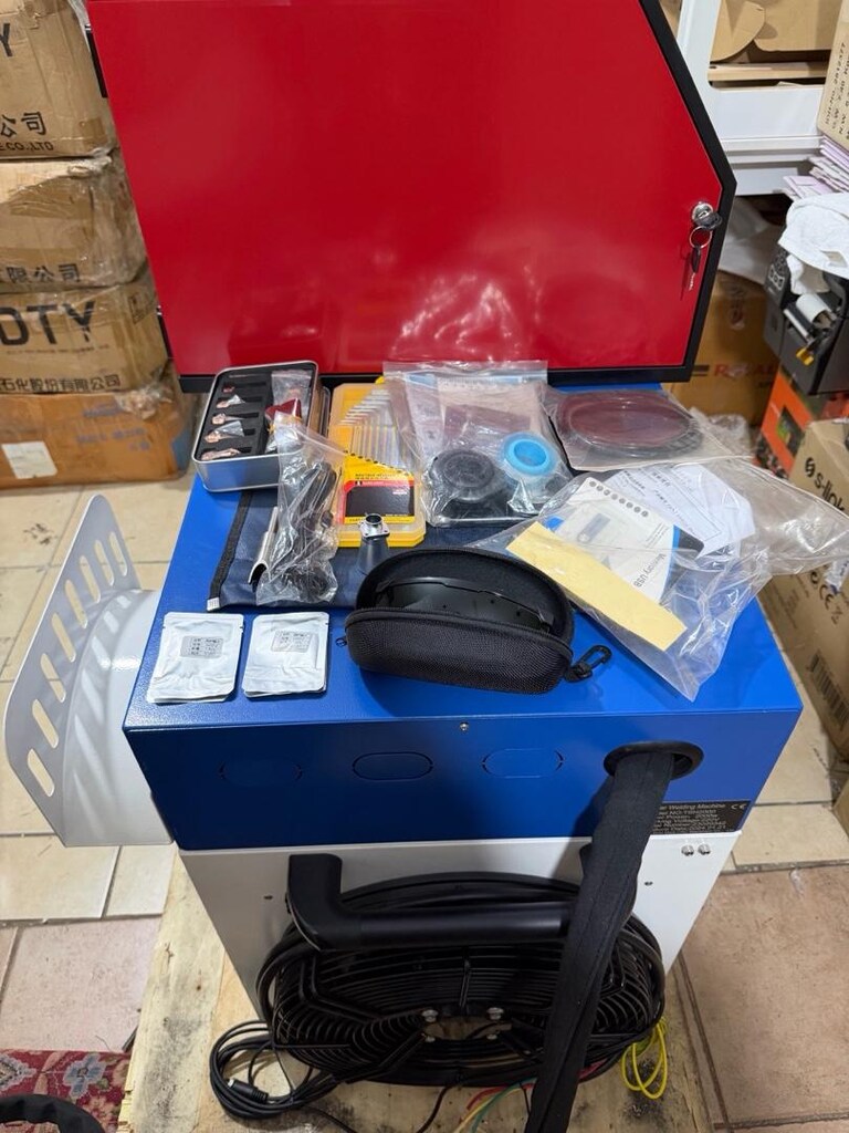 Gold Mark 2000w Fiber Lazer Kaynak, Kesme ve Temizleme(TSH2000) - 11