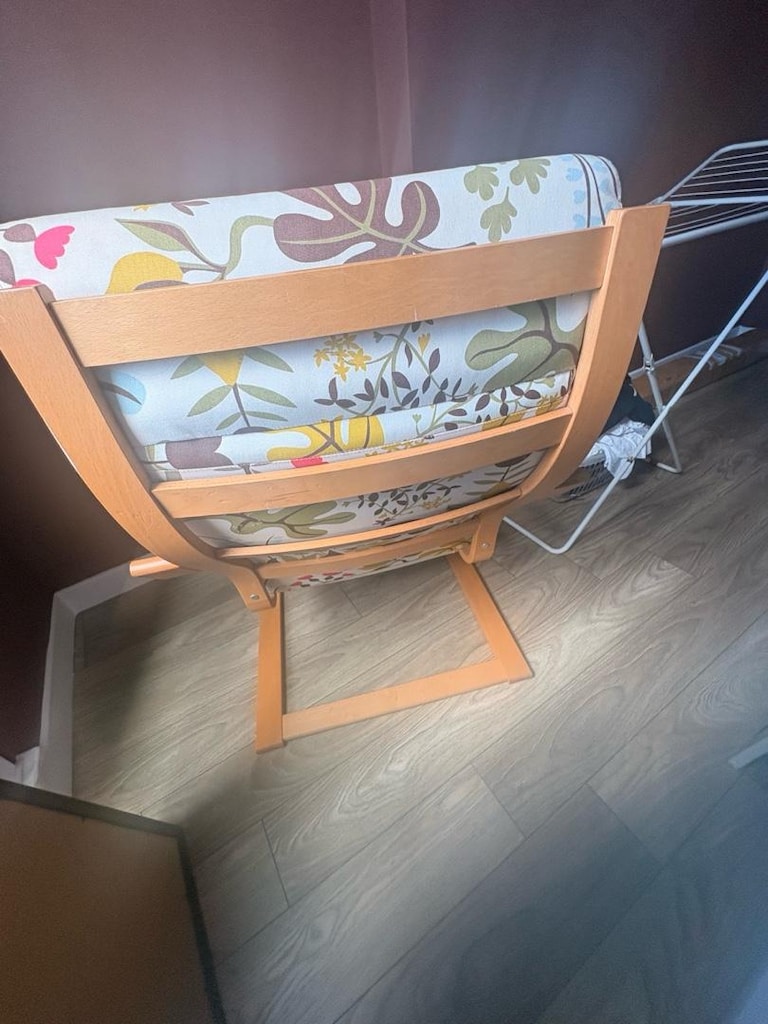 ikea Sallanan Sandalye doğal ahşap gövdeli - 2