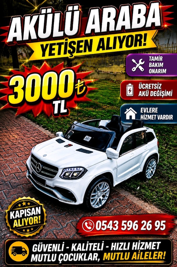 akülü araba - 2