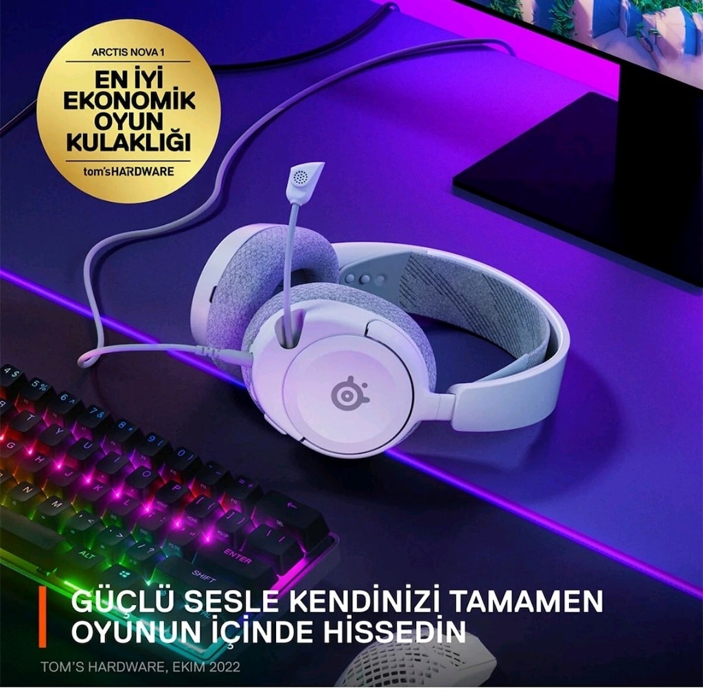 ÇOK ACİL SATILIK OYUNCU KULAKLIĞI STEELSERİES - 9