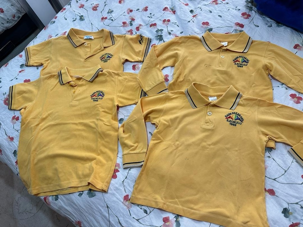 Okul tshirt Kadir rezan has ilkokulu 7 8 yaş