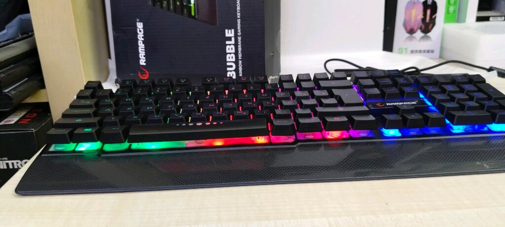 RAMPAGE KLAVYE+MOUSE PAD+MOUSE RGB - 5