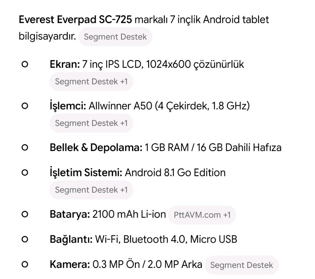 Everest Tablet - 2