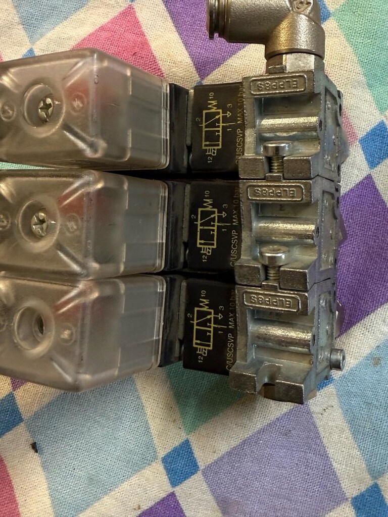 lü manifold bloklu pneumatic solenoid vana (pnomatik bobin takımı) gru - 2