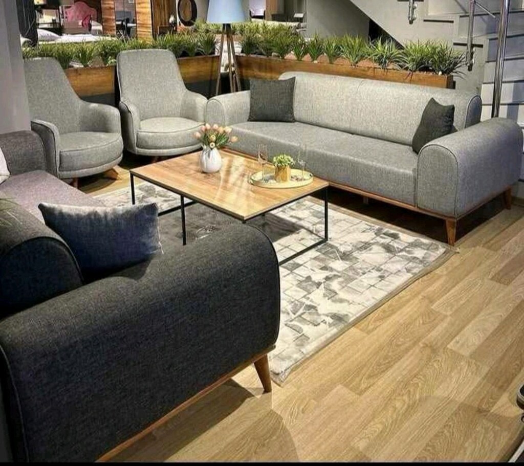 Sifir Bohem Oturma Grubu 3ü1 Arada + Konsept Salon Seti Uygun Fiyat - 7