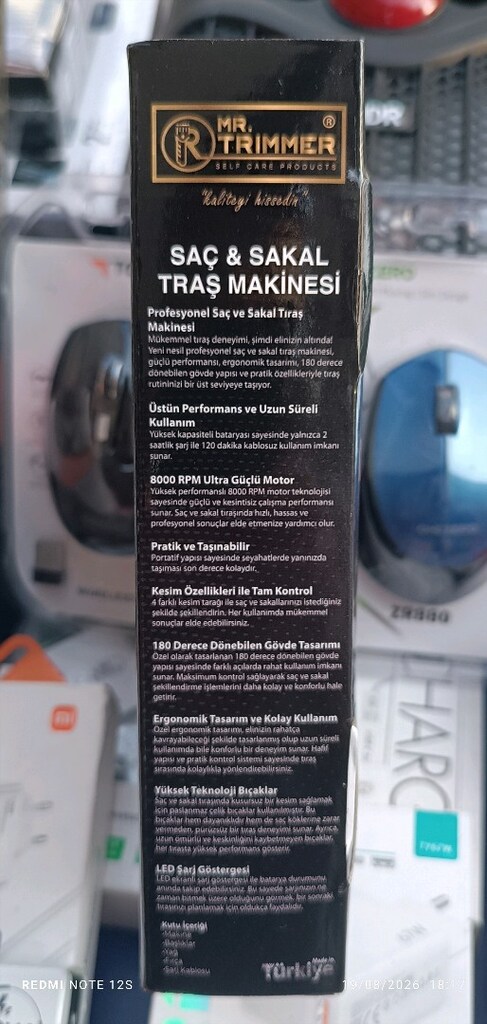 MR. Trimmer MR-6007 Led Ekranlı Saç & Sakal Makinesi - 3