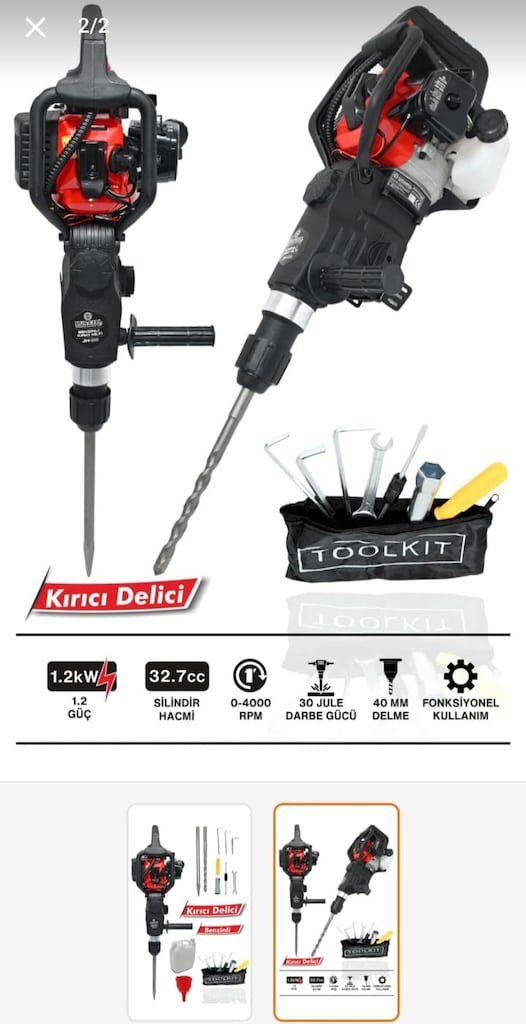 BENZİNLİ KIRICI DELİCİ HİLTİ 11 KİLO - 5