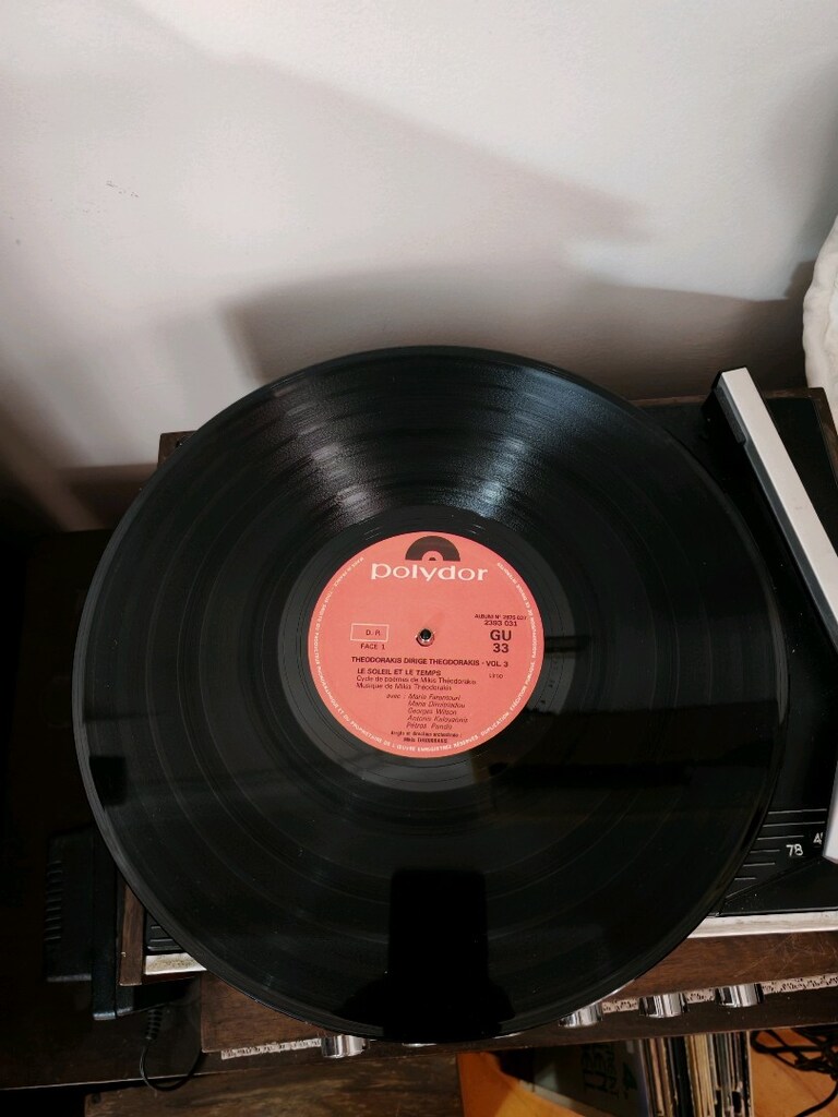 Theodorakis Le Soleil Et Le Temps Lp - 5