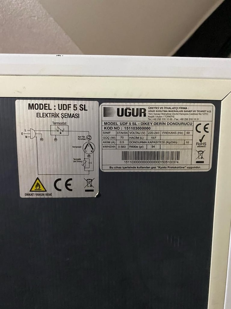 Uğur Derin Dondurucu - 3