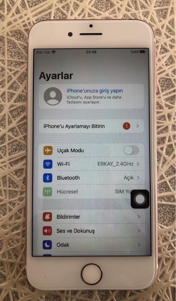 iPhone 7 TR 32gb parmak izi çalışıyor sorunsuz - 4