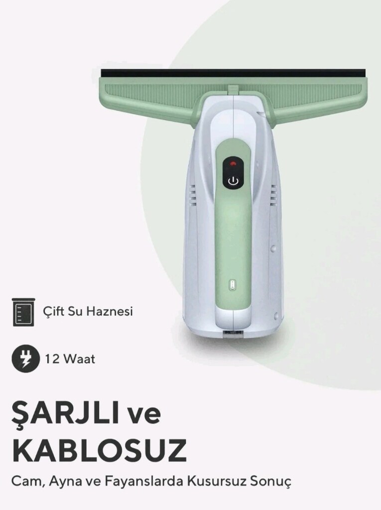 Cam temizleyici şarjlı kumtel - 9